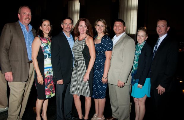 Steve and Angela L'Hommedieu, Cindy and Todd Goodrich, Jason and Anna Lind, Andy and Heather Leek